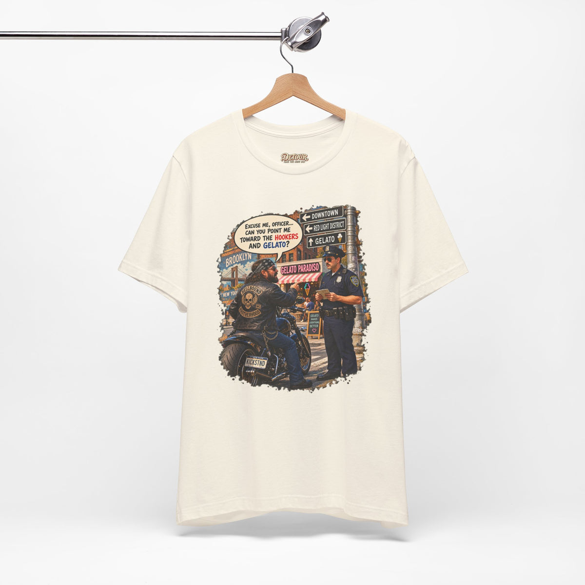 Motorcycle Rider Vintage Graphic Tee
