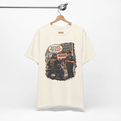 Motorcycle Rider Vintage Graphic Tee