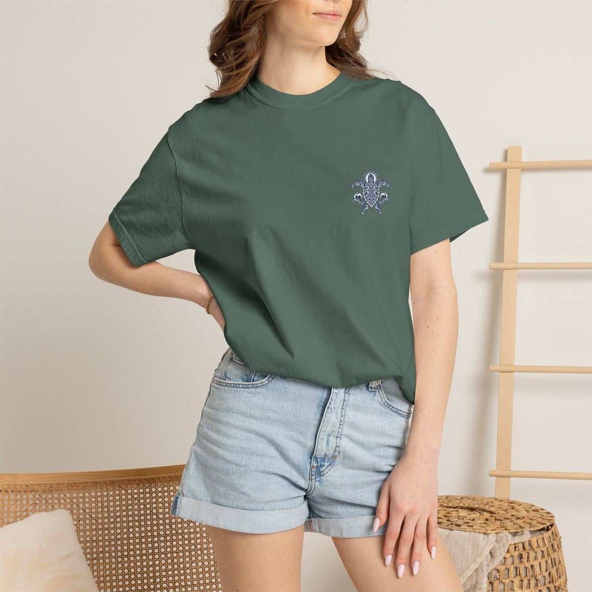 Sacred Sea Turtle Mandala T-Shirt