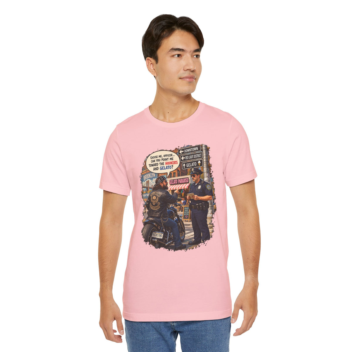 Motorcycle Rider Vintage Graphic Tee