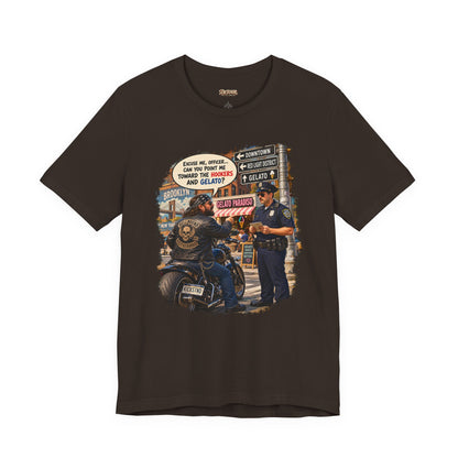 Motorcycle Rider Vintage Graphic Tee