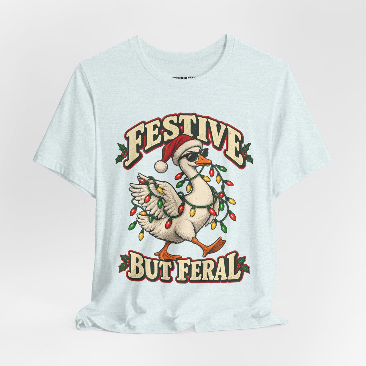 Festive Butterball Turkey Christmas Tee — Holiday Humor Shirt