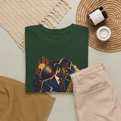 Saxophone Jazz Musician T-Shirt — Vintage Sax Player Tee