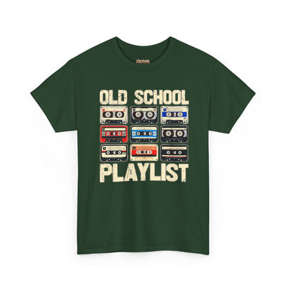 Old School Playlist Cassette Tape T-Shirt