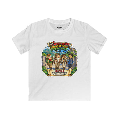 Kids Tee — 'The Adventures of Langstrom & Pepperwood' Storybook Graphic