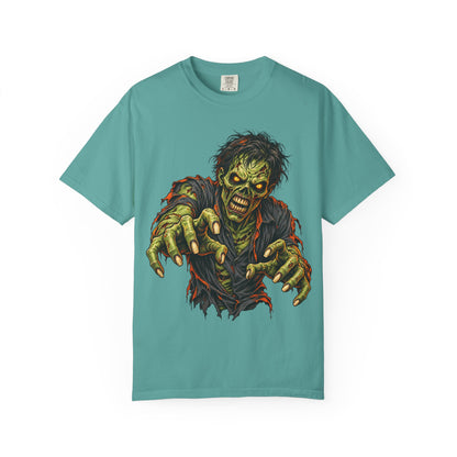 Zombie Attack T‑Shirt — Graphic Horror Tee for Halloween & Horror Fans