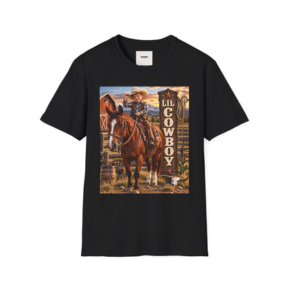 Kid's 'Lil Cowboy' T-Shirt — Cute Western Horse & Ranch Graphic