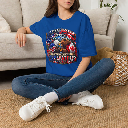 Patriotic "We Stand Together As One" T-Shirt
