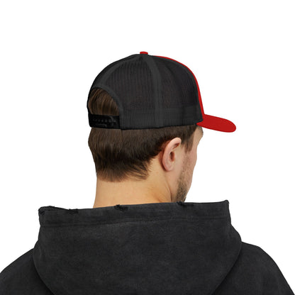 Cowboy Hat Snapback Trucker Cap – Western Rodeo Mesh Back Hat