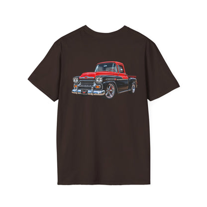 Vintage Blue Pickup T‑Shirt — Classic Retro Truck Graphic Tee