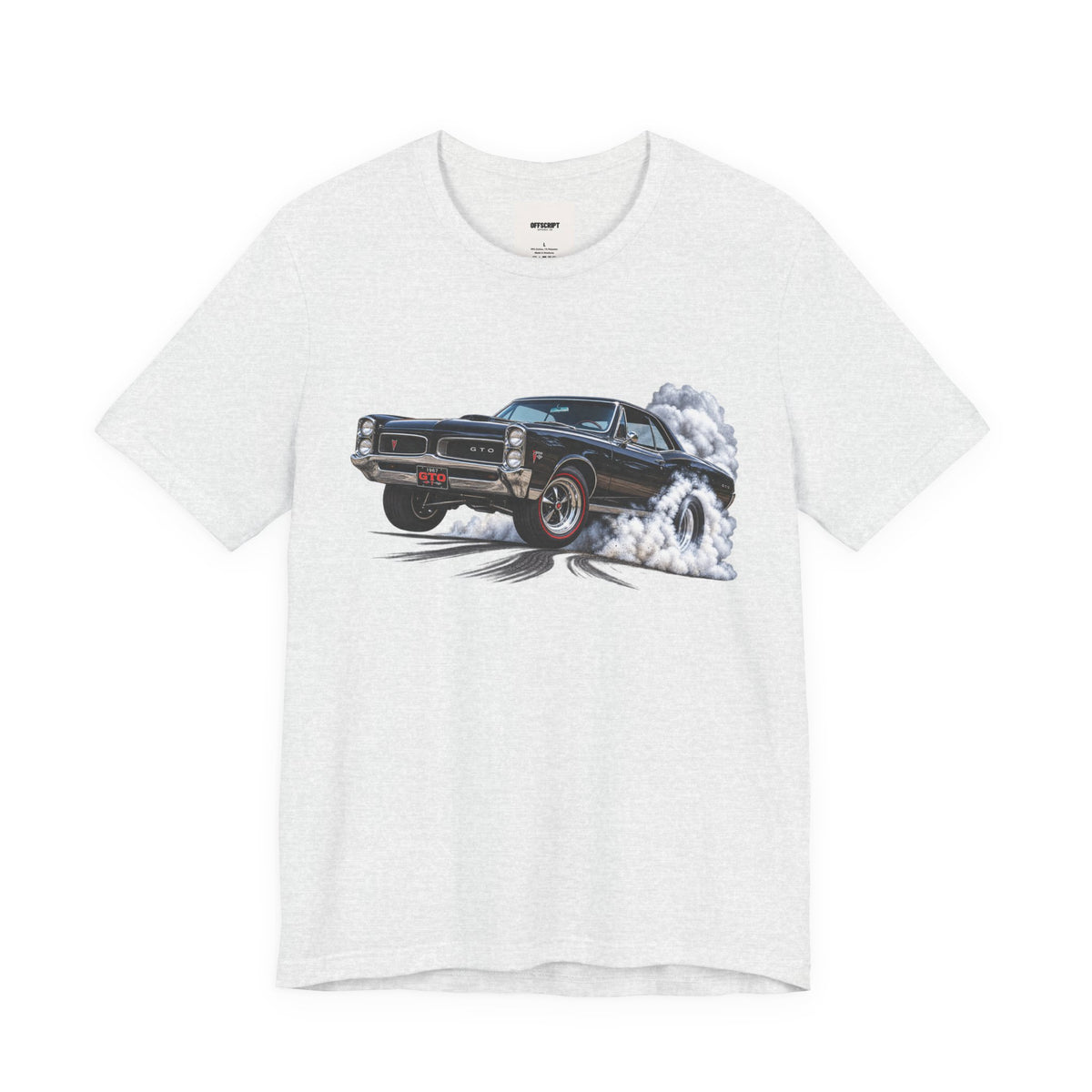 Vintage Muscle Car Tee — Burnout Classic Car Graphic T-Shirt
