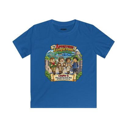 Kids Tee — 'The Adventures of Langstrom & Pepperwood' Storybook Graphic