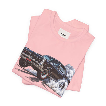Vintage Muscle Car Tee — Burnout Classic Car Graphic T-Shirt