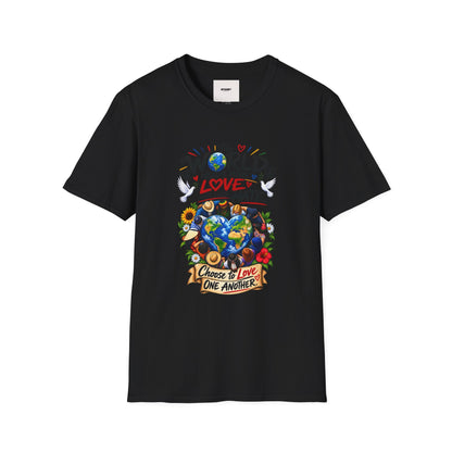 Love Over Hate T‑Shirt — "The World Needs More Love and Less Hate" Graphic Tee