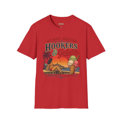Hookers & Gelato Ultimate Vacation T-Shirt