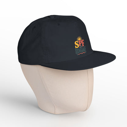SPF IDGAF Surf Cap | Retro Sun Typography Hat