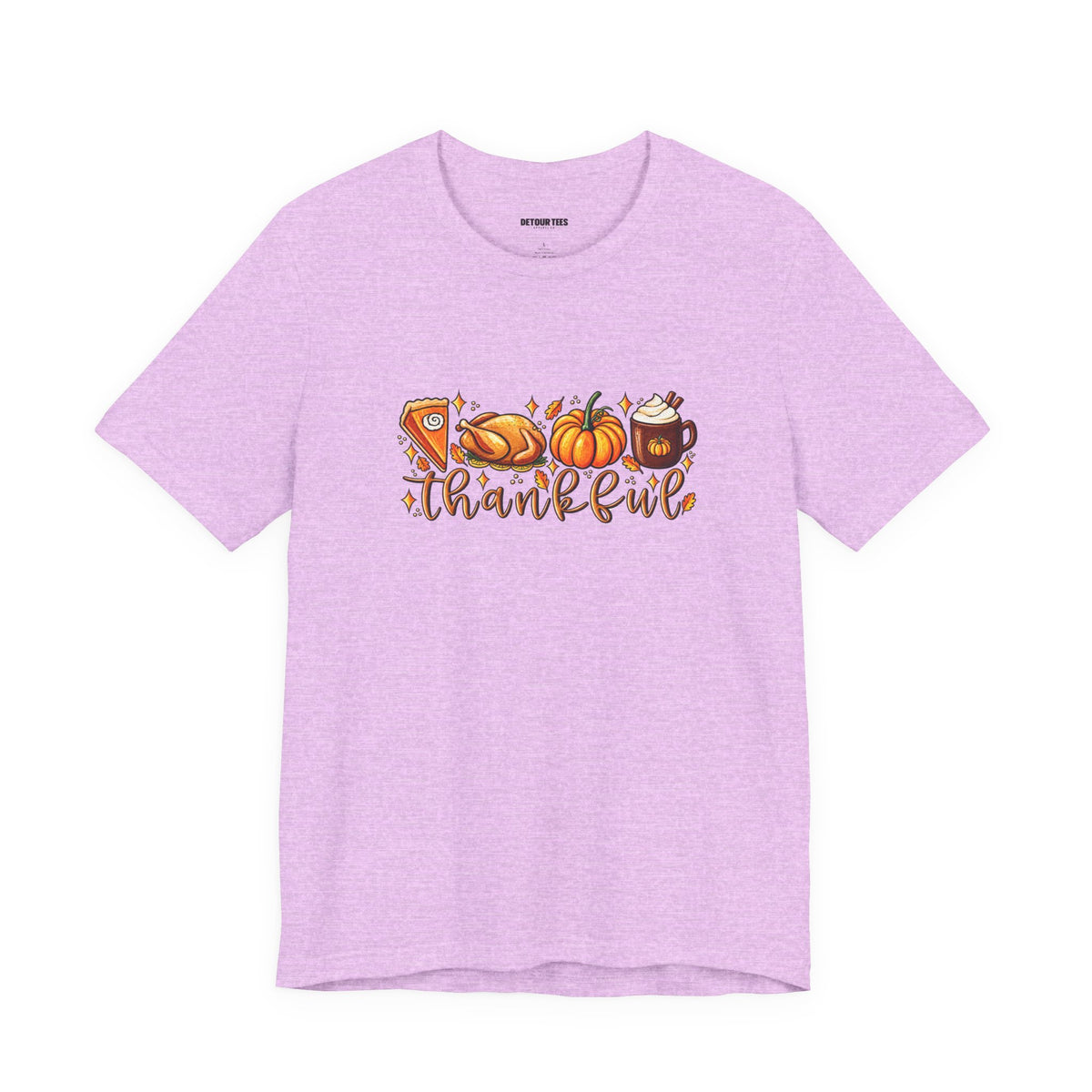 Thankful Harvest Tee — Thanksgiving Pumpkin & Pie Fall Shirt