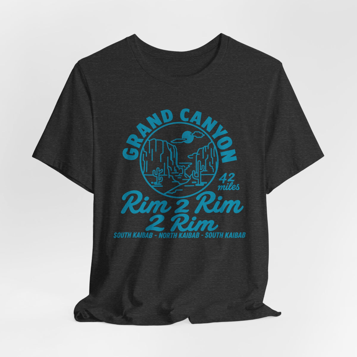 Grand Canyon Rim 2 Rim Graphic Tee — 42 Miles Adventure T-Shirt