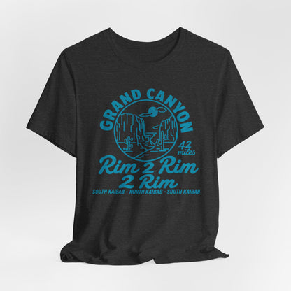 Grand Canyon Rim 2 Rim Graphic Tee — 42 Miles Adventure T-Shirt