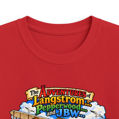 Kids Adventure Tee — Langstrom's Pepperwood J.B.W.S. Vintage Nature Graphic
