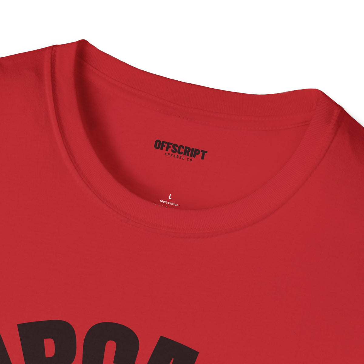 Sarcasm T-Shirt – 'Sarcasm' Bold Graphic Tee with Subtle Script Accent
