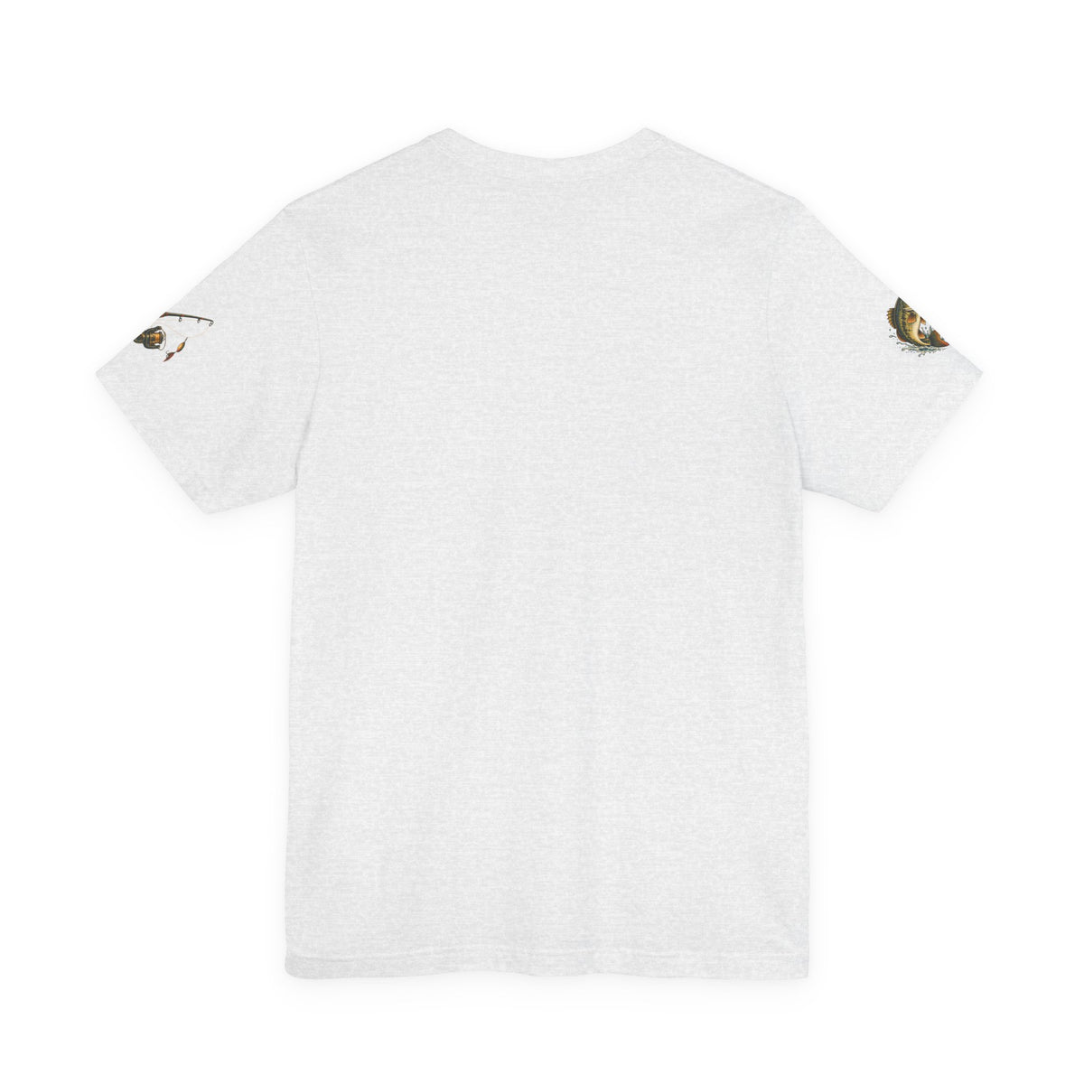 Sunset Lake Fishing T-Shirt — Mountain Boat Fishing Graphic Tee