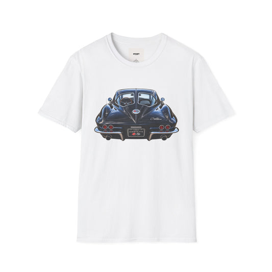 Classic Corvette Rear View T-Shirt — Vintage Muscle Car Tee