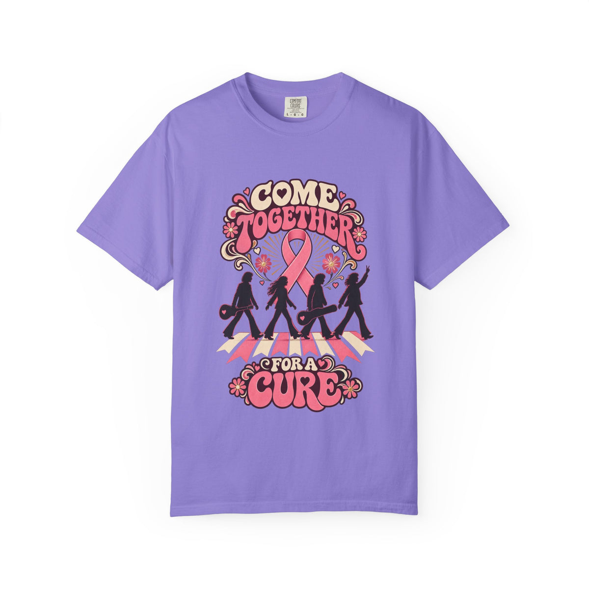 Breast Cancer Awareness 'Come Together for a Cure' T-Shirt