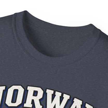 Norway Flag Viking Ship T‑Shirt — "Alt For Norge" Patriotic Tee