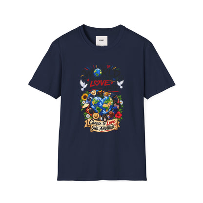 Love Over Hate T‑Shirt — "The World Needs More Love and Less Hate" Graphic Tee