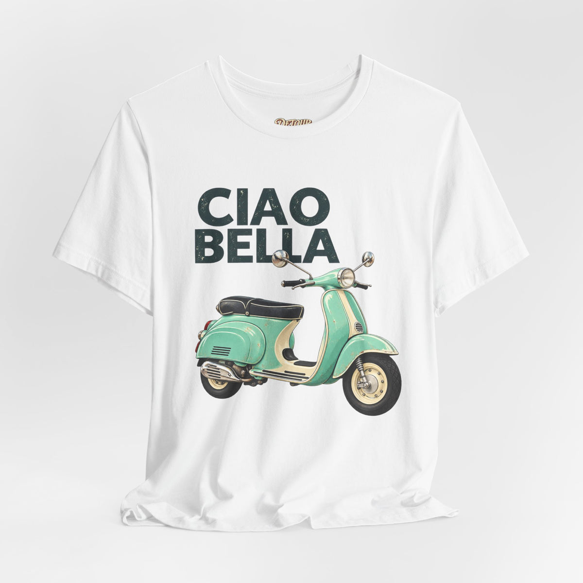 Ciao Bella Vespa Scooter Graphic T-Shirt
