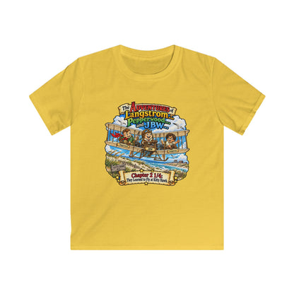 Kids Adventure Tee — Langstrom's Pepperwood J.B.W.S. Vintage Nature Graphic