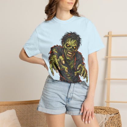 Zombie Attack T‑Shirt — Graphic Horror Tee for Halloween & Horror Fans