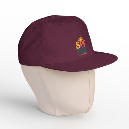 SPF IDGAF Surf Cap | Retro Sun Typography Hat