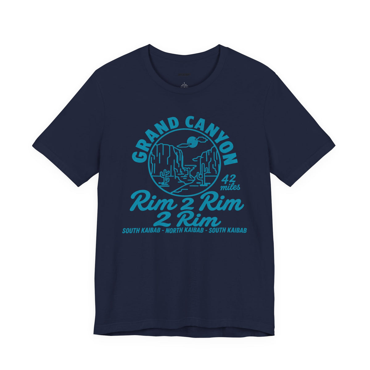 Grand Canyon Rim 2 Rim Graphic Tee — 42 Miles Adventure T-Shirt