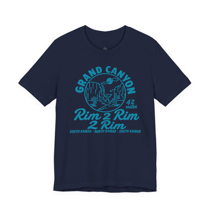 Grand Canyon Rim 2 Rim Graphic Tee — 42 Miles Adventure T-Shirt
