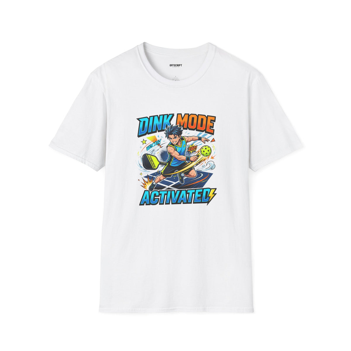 Dink Mode Activated T-Shirt — Pickleball Player Graphic Tee