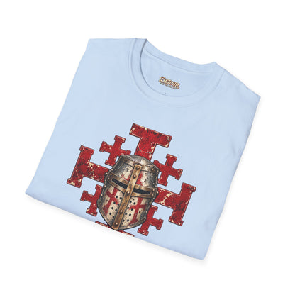 Deus Vult Crusader Shield T-Shirt