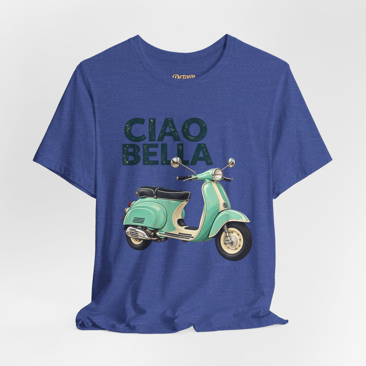Ciao Bella Vespa Scooter Graphic T-Shirt