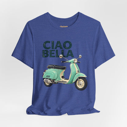 Ciao Bella Vespa Scooter Graphic T-Shirt