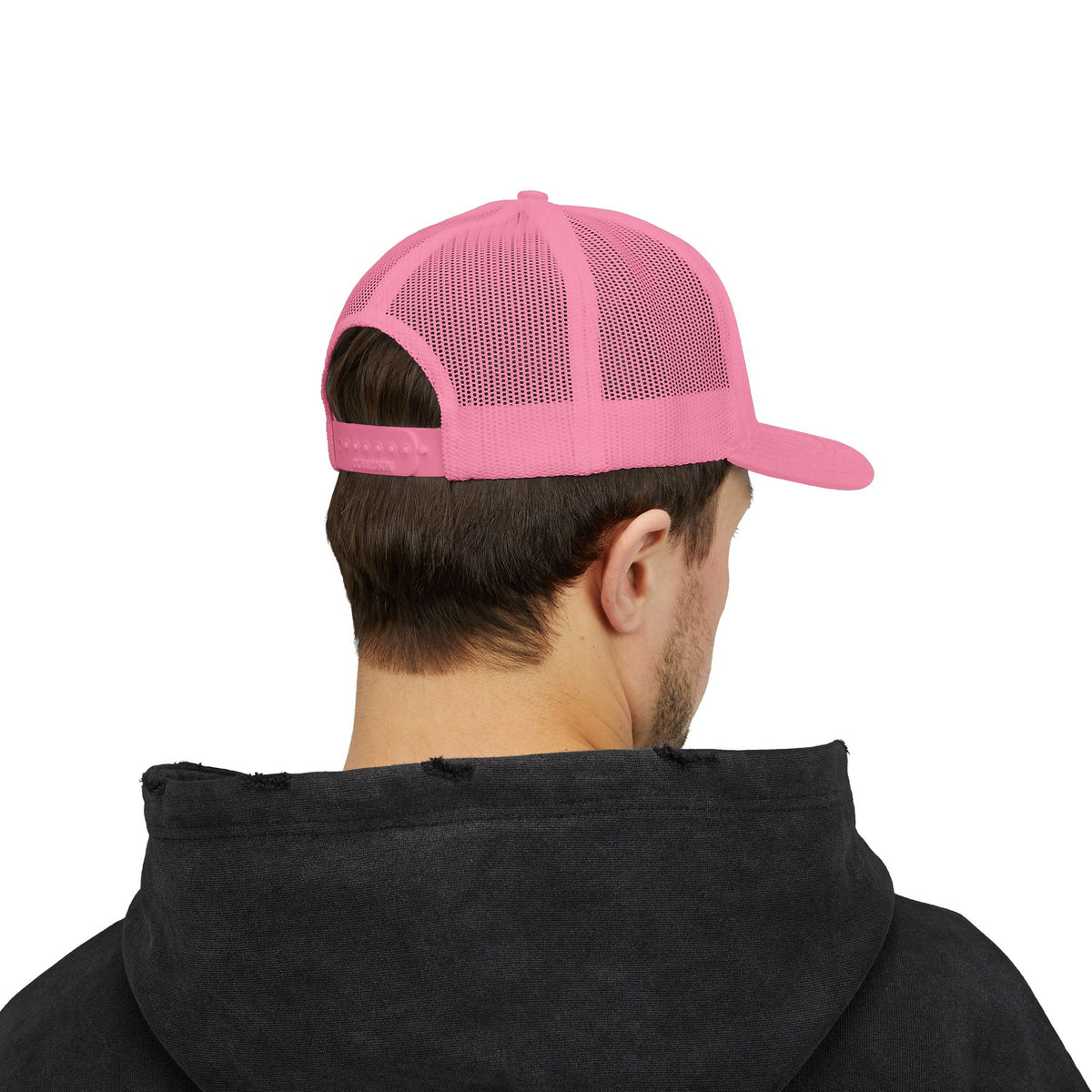 Cowboy Hat Snapback Trucker Cap – Western Rodeo Mesh Back Hat