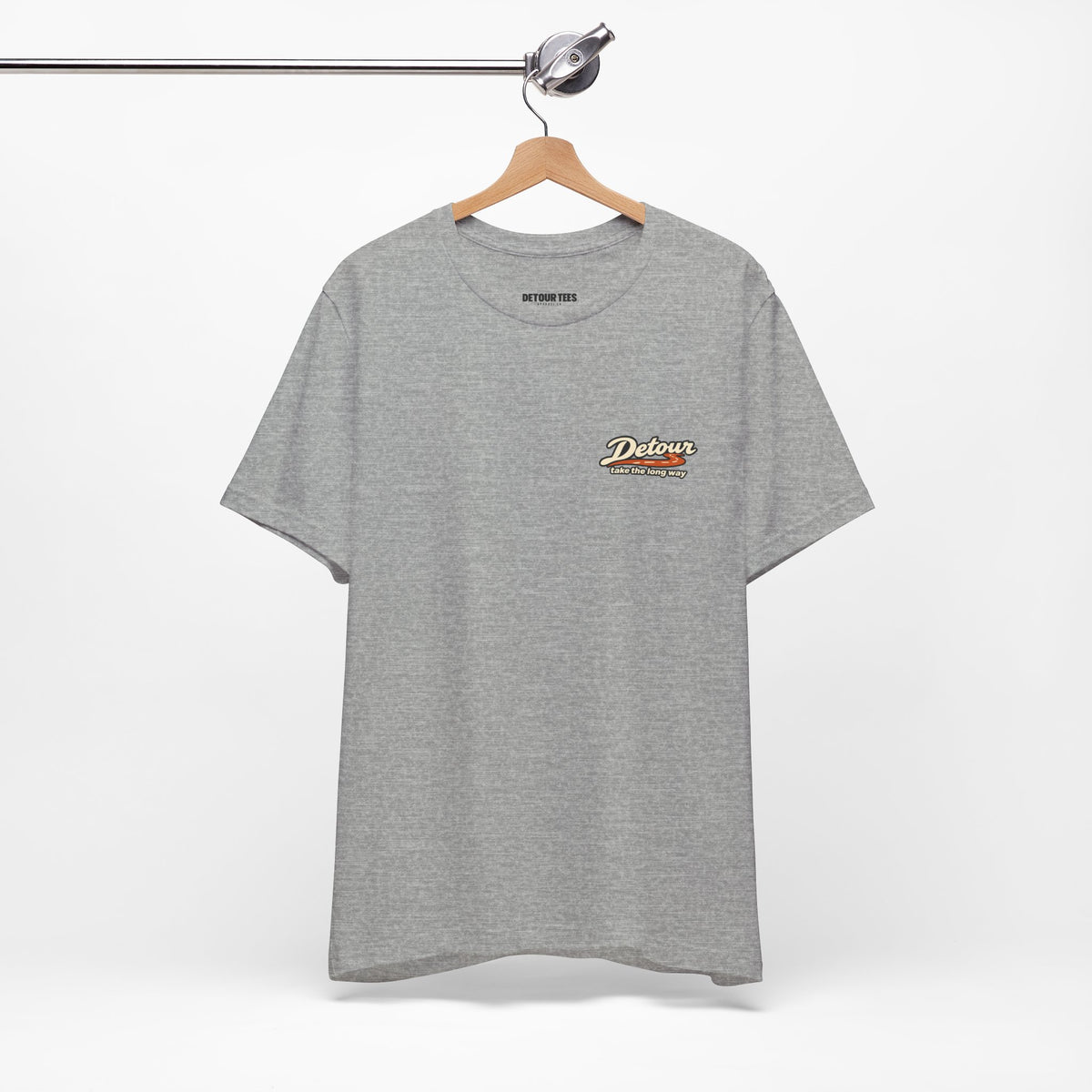 Detour Take the Long Way Road Trip Graphic T-Shirt