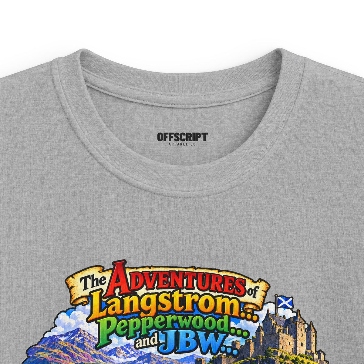 Kids Adventure Tee — 'The Adventures of Langstrom & Pepperwood' Illustrated Storybook Shirt