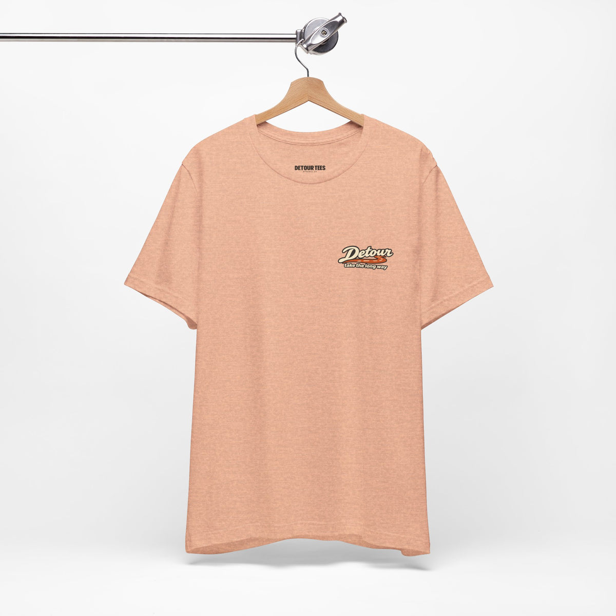 Detour Take the Long Way Road Trip Graphic T-Shirt