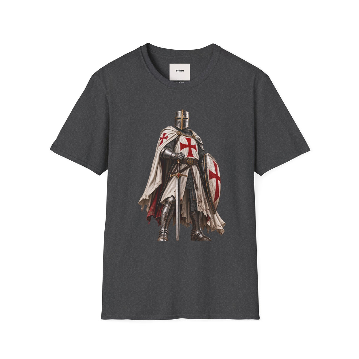 Crusader Knight T‑Shirt — Medieval Templar Armor Graphic Tee (Copy)