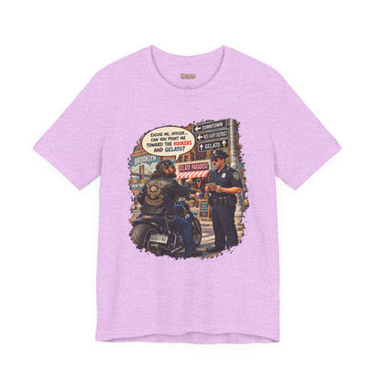 Motorcycle Rider Vintage Graphic Tee