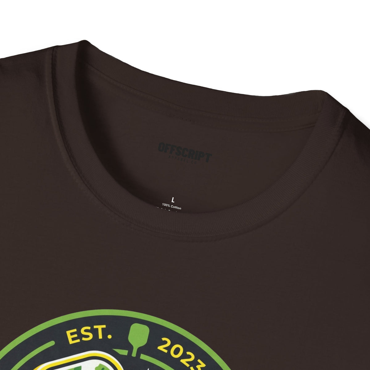 Pickleball Retro Crest T-Shirt — 'Pickleball' Vintage Logo Tee