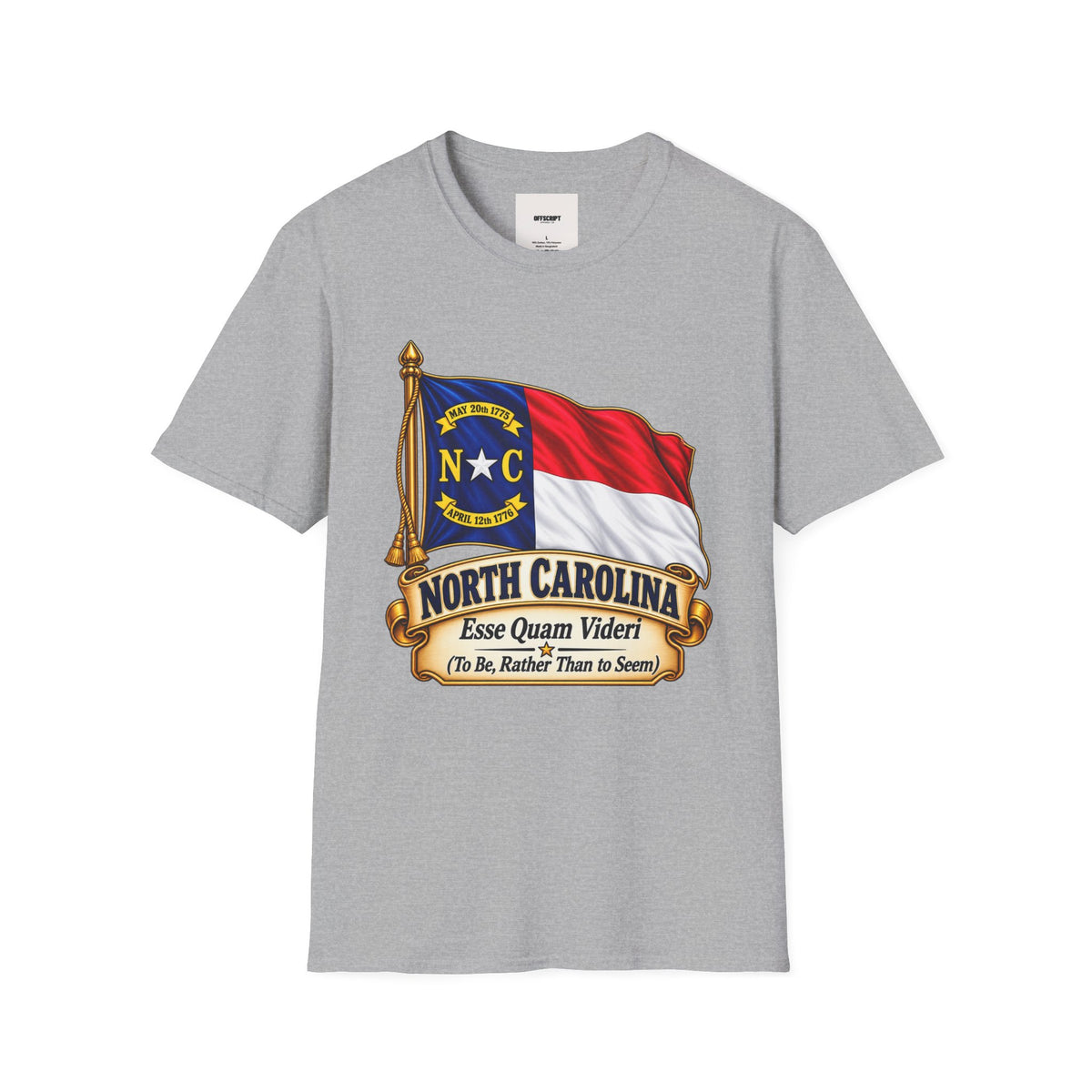 North Carolina Flag T-Shirt — State Pride NC Tee