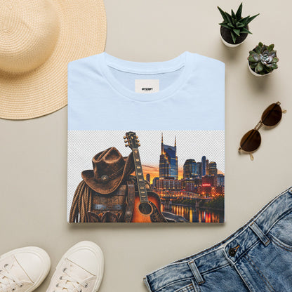 Nashville Skyline Guitar T-Shirt