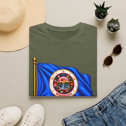 Minnesota Flag T-Shirt — "L'Étoile du Nord" State Pride Tee